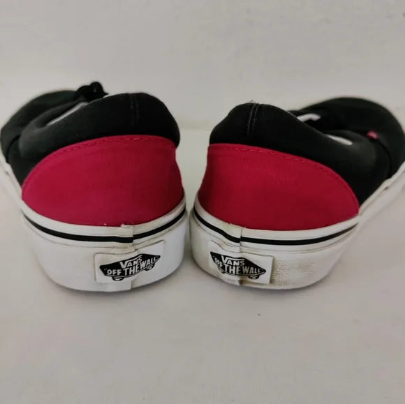 Vans Mens Era 721494 Black Casual Shoes Sneakers Size 7.5 - Picture 5 of 12